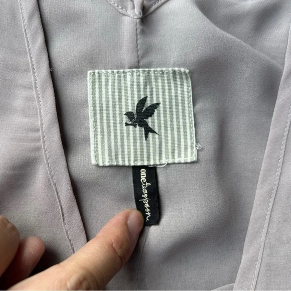 ONE TEASPOON Milky  Rise Flared Loose Fit Top Blouse - Picture 7 of 16